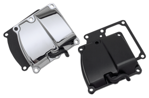 Tapa superior de transmisión para motor Milwaukee Eight en color negro
