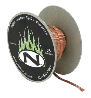 CONJUNTOS DE CABLES FORRADOS DE MALLA DE ACERO INOXIDABLE - 1/2" / 1/2" — B-stock