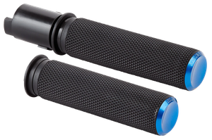 Puños de manillar Arlen Ness Knurled Fusion con textura estriada