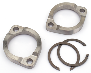 Sistema de retención metálico para tubos de escape de motocicleta