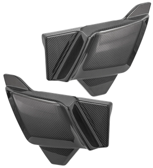 Cubre laterales de fibra de carbono Arlen Ness para Harley-Davidson Touring