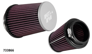 Kit de admisión K&N Air Charger con filtro de aire visible