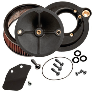 Kit de filtro de aire Stealth original S&S para motocicleta