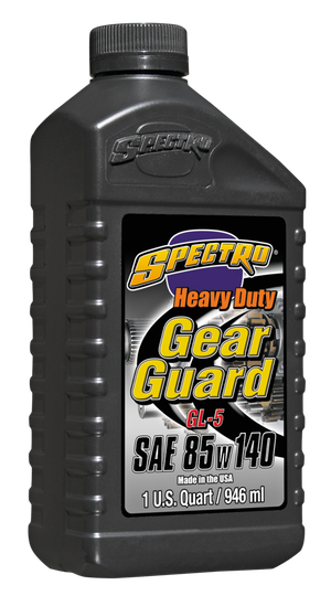 Envase de aceite de transmisión Spectro Premium Gear Guard SAE 85W-140