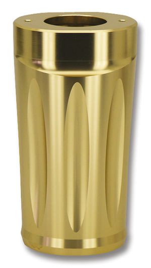Par de tapas de botellas de horquilla Zodiac Pro-Max en aluminio