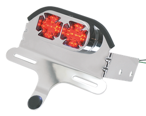 Luz trasera LED estilo Fatbob Twin Cross para motocicleta