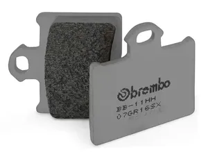 Pastilla de freno sinterizada marca SX Prime Line vista lateral