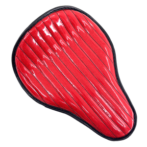 ECO LINE MINI SOLO SEATS - Rojo metal flake con costura de rayas — B-stock