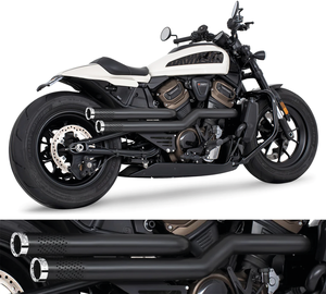Escape Independence Freedom Performance instalado en motocicleta Harley-Davidson RH Sportster