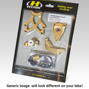 Amortiguador de dirección de aluminio Hyperpro para motocicleta