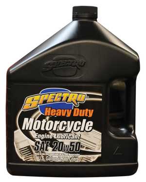 Frasco de aceite de motor Spectro Heavy Duty SAE 20W50 para motocicletas