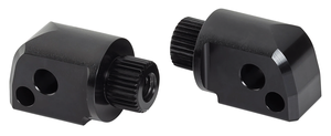 Estriperas modulares estilo motocross Arlen Ness en color negro