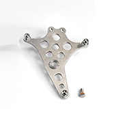 Pinza de freno de 2 pistones Super Freni Kustom Tech vista lateral