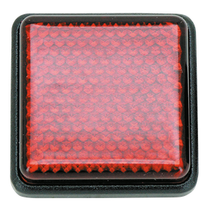 Par de reflectores rojos universales para motocicleta