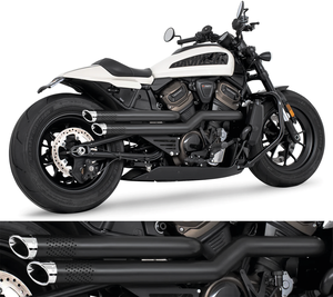 Escape Independence Freedom Performance instalado en motocicleta Harley-Davidson RH Sportster