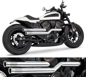 Escape Independence Freedom Performance instalado en motocicleta Harley-Davidson RH Sportster