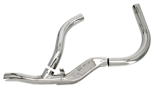 Cabezales de escape cromados para motor Harley-Davidson Knucklehead