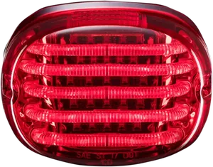 Kit de luz trasera LED cuadrada ProBEAM negro para Harley-Davidson