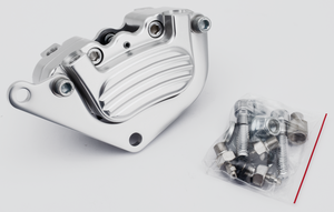Kit de pinzas de freno GMA de cuatro pistones para Harley FX FXWG XL