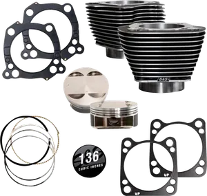 Kit de cilindro Big Bore para motocicletas Harley-Davidson