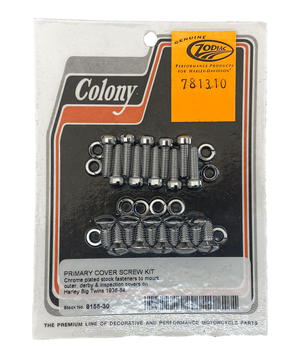 Kit de tornillos Colony para tapa de primaria de motocicleta