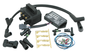 Kit de encendido Twin Tec con bobinas y cables para motor Twin Cam
