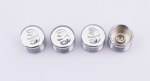 Conjunto de tapas para tornillos hexagonal, Allen y cabeza botón en acabado metálico