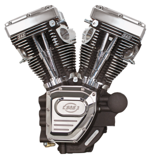 Motor S&S T143 Twin Cam de bloque largo para Harley-Davidson