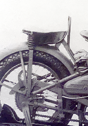 Kit de asientos tandem réplica WLC 1942 para moto custom