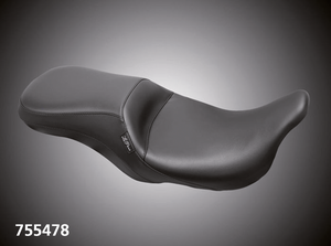 Asiento Le Pera Outcast 2 Up negro para motocicleta Harley-Davidson Touring