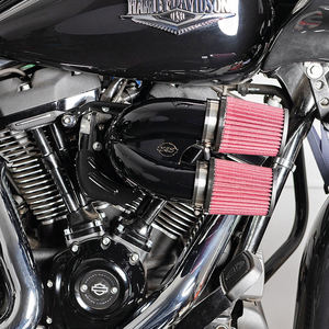 Sistema de inducción S&S single bore para motocicleta