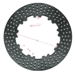 CUSTOM FLOATING DISC BRAKE ROTORS - Solo disco de freno de 10" — B-stock