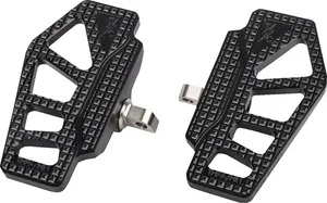 Par de plataformas Apex Mini negras para motocicleta Harley-Davidson