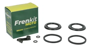 Kit de reparación de pinza de freno con componentes internos visibles