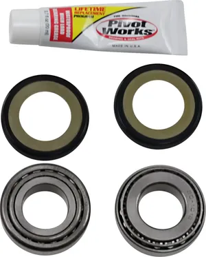 Kit de rodamientos para tija de dirección de motocicleta
