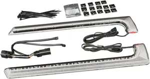 Luces LED para maleta lateral Machete con parte inferior plana