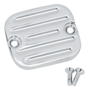 Tapa ranurada cromada para bomba de aceite de motocicleta Harley-Davidson