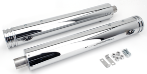 Par de silenciadores V-Performance para motocicletas Harley-Davidson Touring