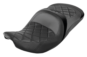 Asiento 2-up Reach C.C. Rider negro para Indian Big Inch