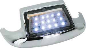 Punteras luminosas traseras con luz LED para motocicleta