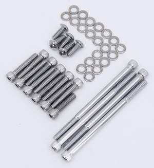 Conjunto de tornillos para tapa primaria, derby e inspección de motor Harley-Davidson