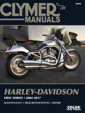 Manual de reparación Clymer para motocicletas americanas