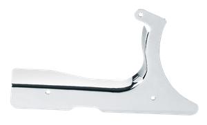 Soporte metálico inferior para correa de transmisión en motocicleta Softail