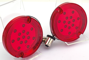 FLH KITS DE LED'S PARA LA PUESTA AL DIA DE LOS INTERMITENTES - Diseño Galaxy, Rojo, Monofilamento — B-stock