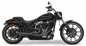 Sistema de escapes Two Brothers Racing Comp-S 2 en 1 instalado en motocicleta