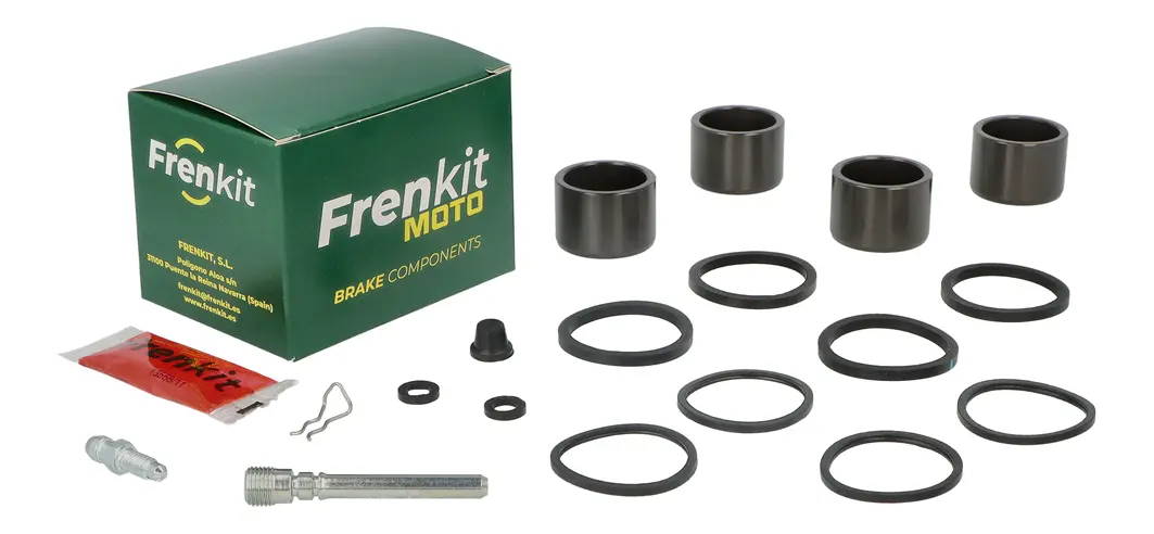 Superkit de reparación para pinza de freno con retenes y juntas de goma