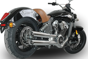 Silenciosos V-Performance instalados en Indian Scout