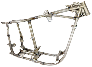 Réplica del chasis del basculante FL de fabricación V-Twin
