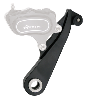 Pinzas de freno Slimline Harrison de aluminio forjado negro