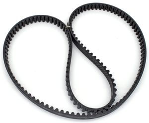 Par de correas de transmisión negras para motocicleta Harley-Davidson